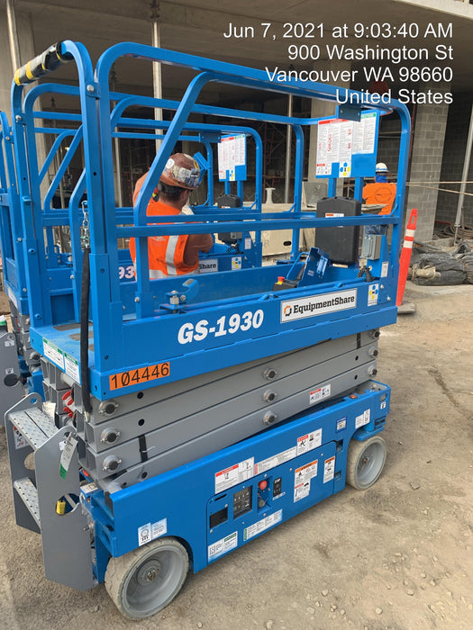 2020 Genie GS-1930 Standard Machine, 800W Inverter