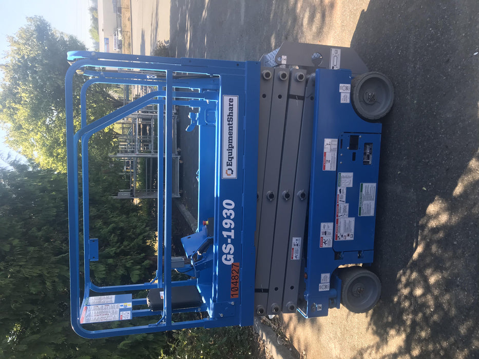 2020 Genie GS-1930 Standard Machine, 800W Inverter