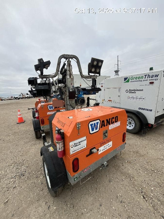 2024 Wanco WLTT-4MM4K Diesel, Deep Sea Controller, Shore Power Plug, Auto Start, (4) 350W LED Floodlights, 4kW Generator, 60 Gal Fuel Tank, 2" Ball, T3