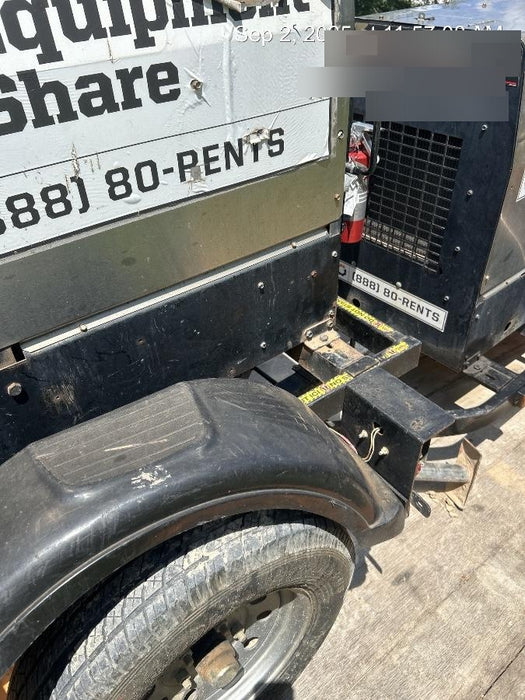 2019 Lincoln Electric Vantage 322 Welder Ready-Pak 3, Two wheel trailer, Fender and Light kit, Cable Rack