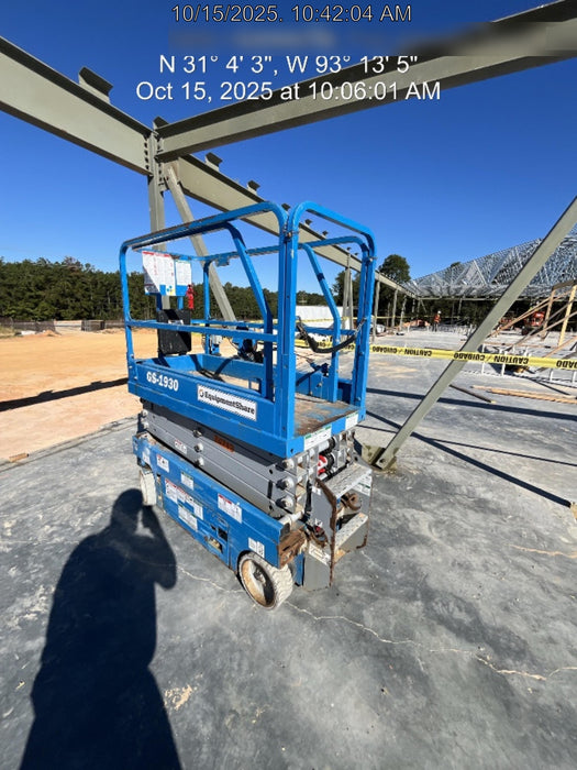 2020 Genie GS-1930 Fixed rails with chain entry gate - Pre A92.20