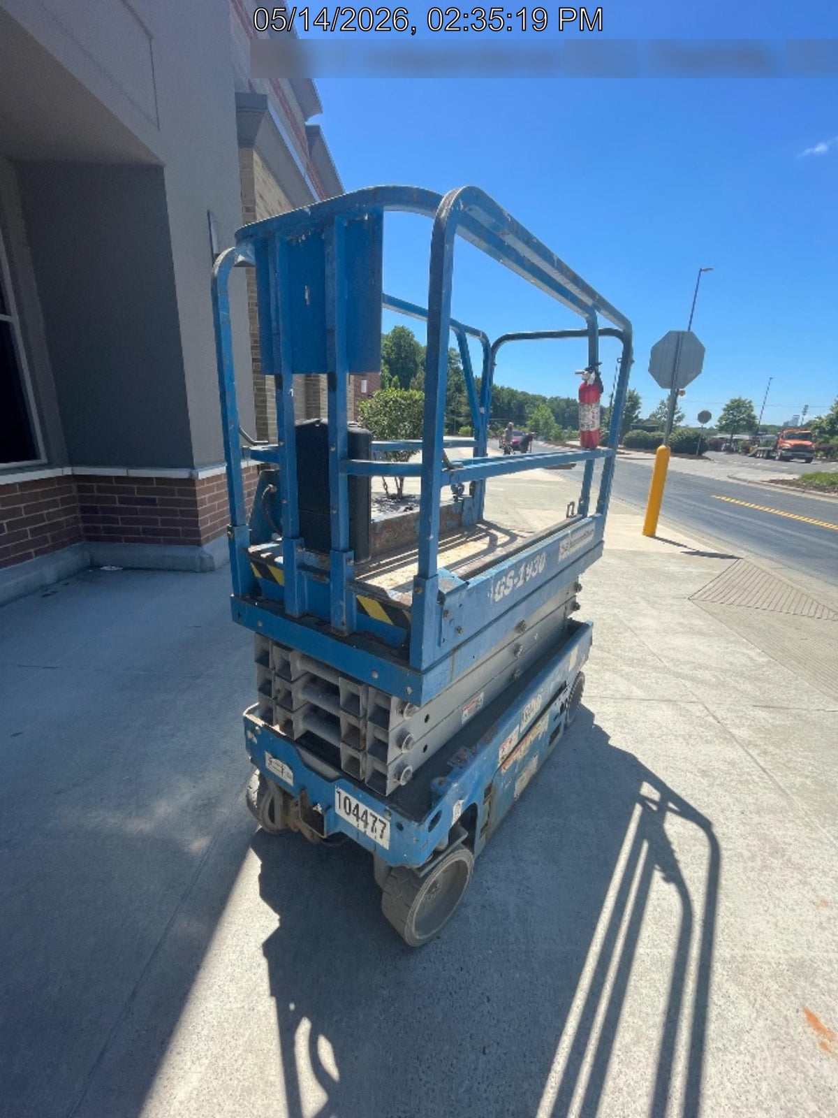 2020 Genie GS-1930 Fixed rails with chain entry gate - Pre A92.20