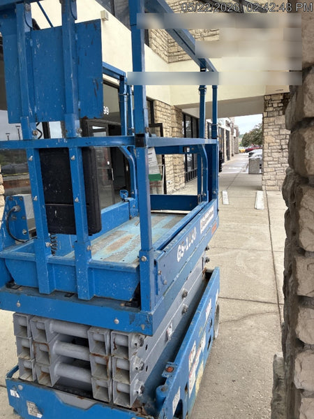 2020 Genie GS-1930 Solid Non Marking Tires, Beacon, Folding rails with half height swing gate