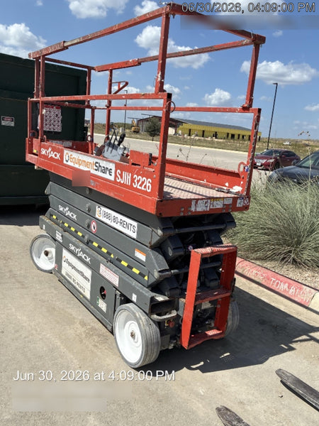 2019 Skyjack SJIII-3226 Skyjack SJIII3226 Standard w/Trojan Batteries