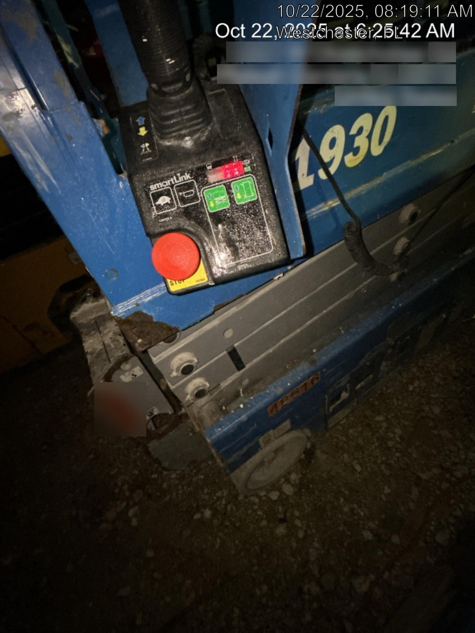 2019 Genie GS-1930 Fixed Rails with Chain Entry