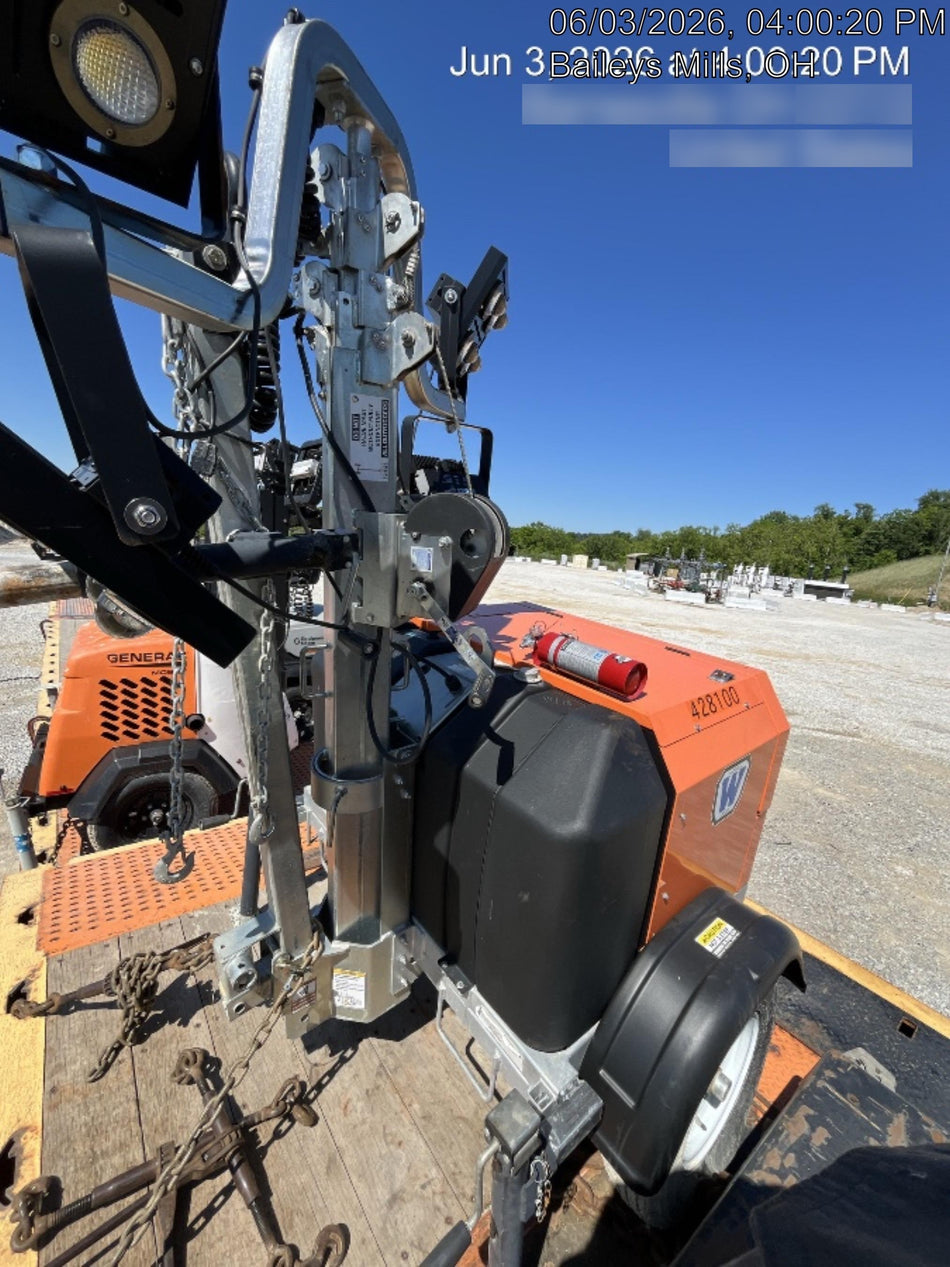2024 Wanco WLTT-4MM4K Diesel, Deep Sea Controller, Shore Power Plug, Auto Start, (4) 350W LED Floodlights, 4kW Generator, 60 Gal Fuel Tank, 2" Ball, T3