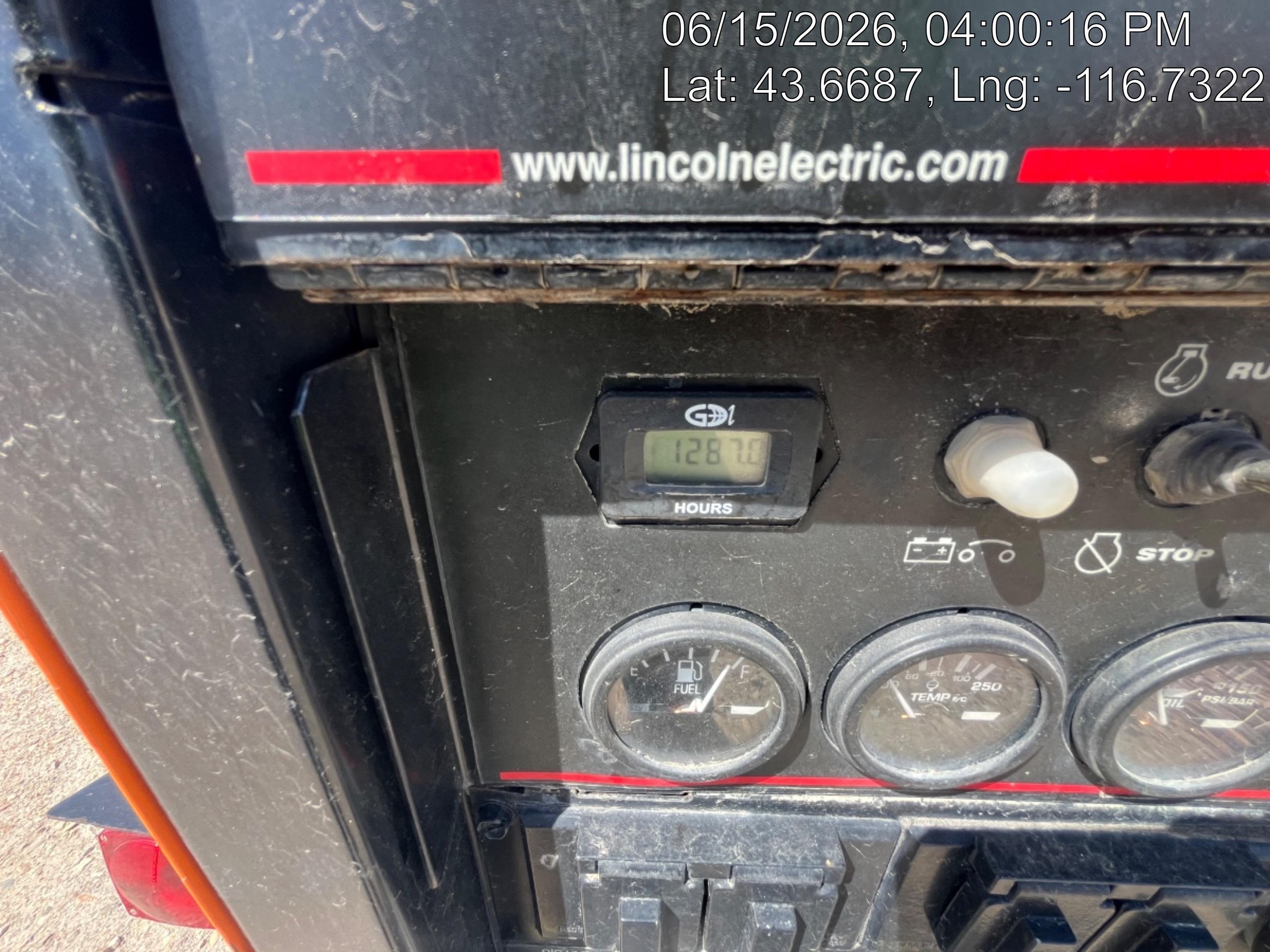 2023 Lincoln Electric LE400 Kubota V1505, Trlr, Cable Rack, Light Kit, ES Decals, T3