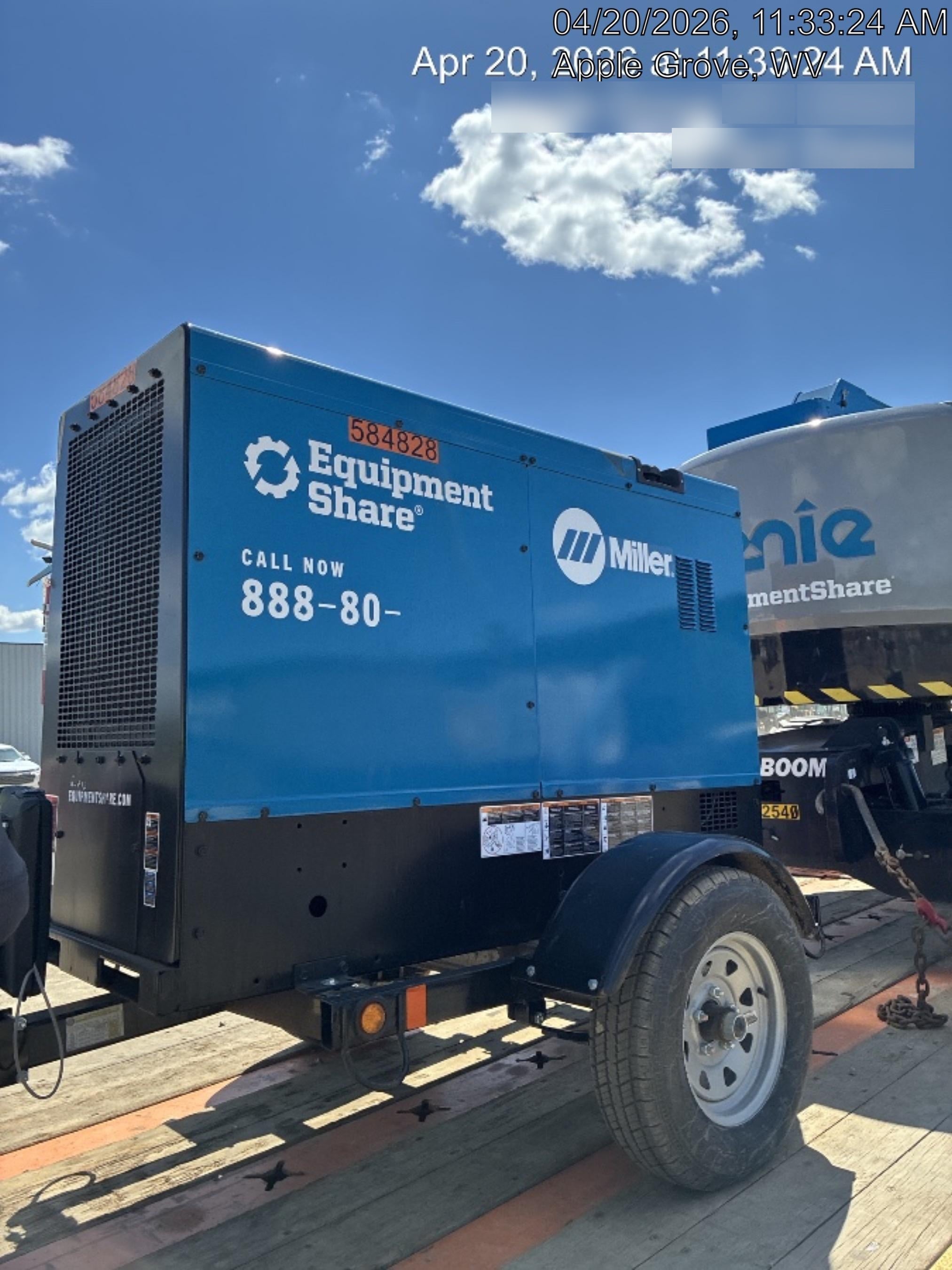 2025 MILLER ELECTRIC BIG BLUE 500