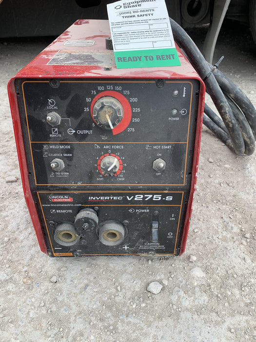 2020 LINCOLN ELECTRIC INVERTEC V275-S