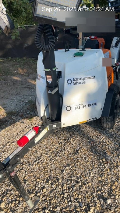 2023 Generac MLT2 Diesel, Flex Switch 120V Input, Powerzone Controller, (4) 320W LED Lights, 4kW Generator, 39.9 Gal Fuel Tank, 2" Ball, T3