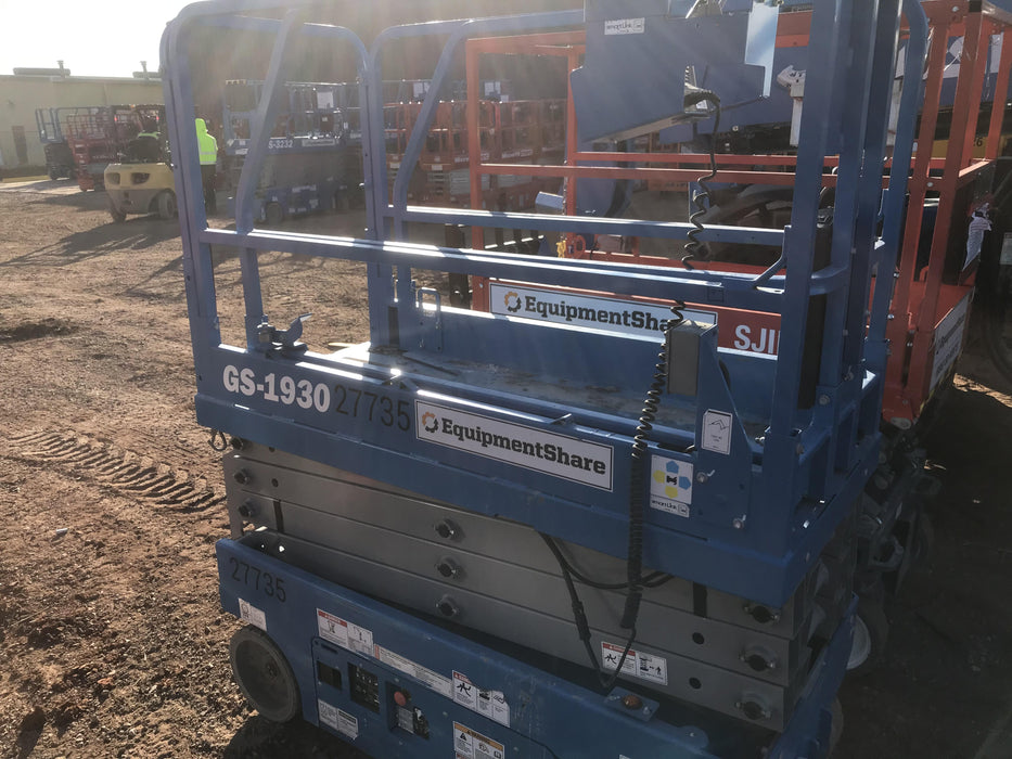 2018 Genie GS-1930 GS-1930 w/Fixed Rail, Chain Entry