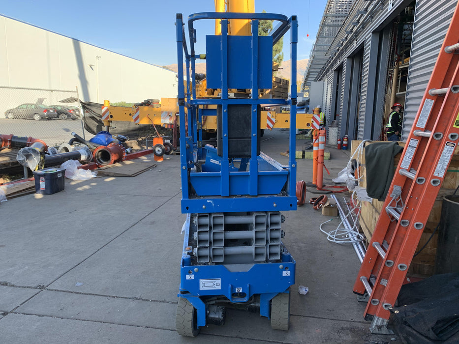 2020 Genie GS-1930 Solid Non Marking Tires, Beacon, Folding rails with half height swing gate, 800W Inverter