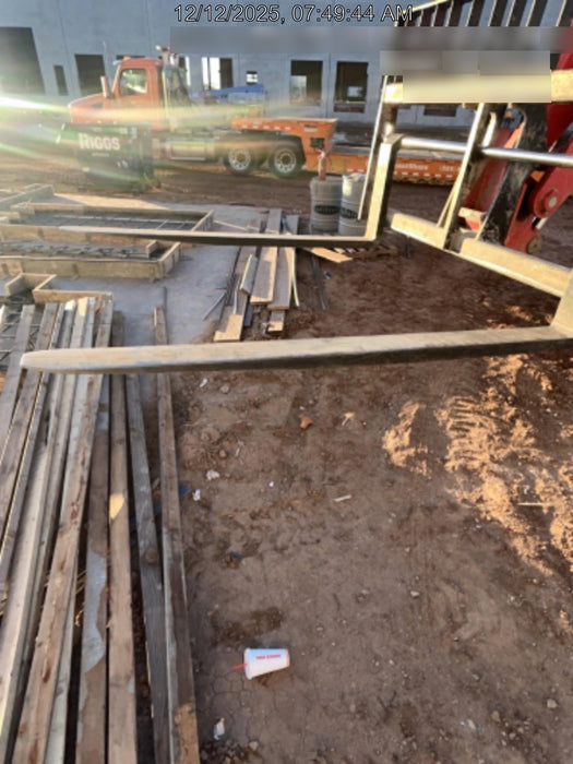 2018 Manitou MTA8044 MTA 8044 - 74 HP T4, Canopy, Worklights/Strobe, Beacon, 66" Carriage, 48" Forks, Solid Tires, Lift Hook, Aux Hydraulics