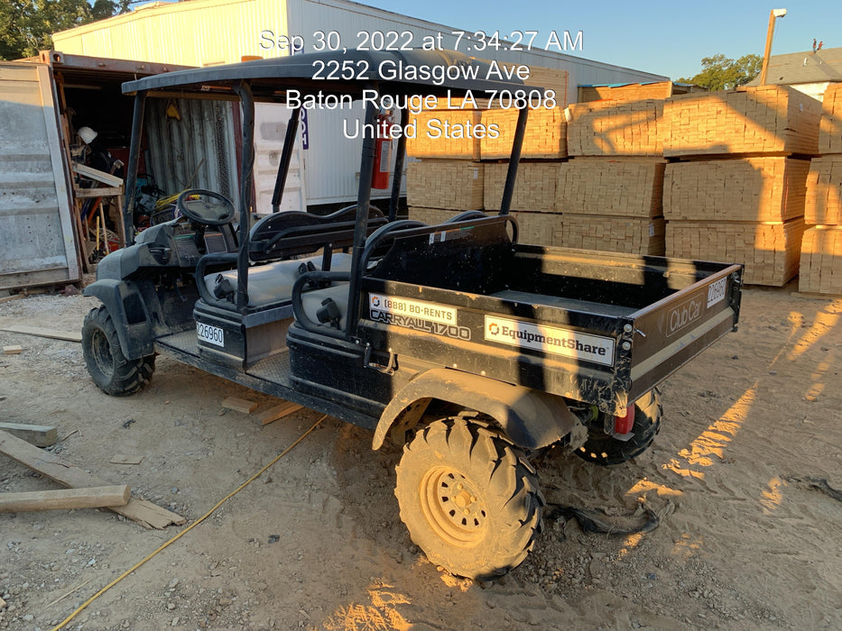 2022 Club Car CA1700D Canopy, Diesel, 4 Passenger