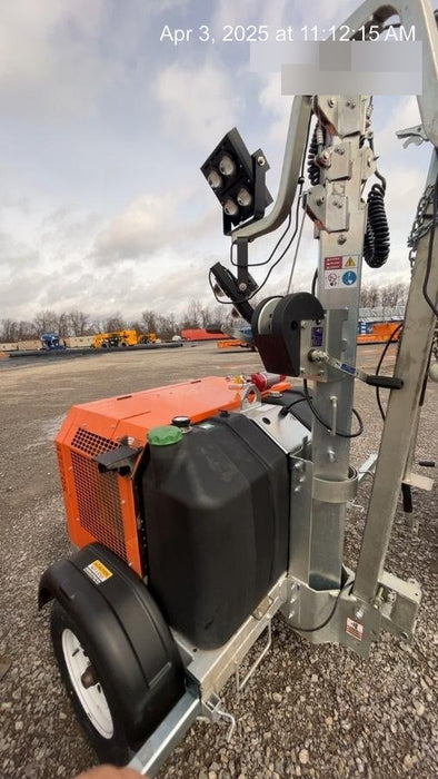 2024 Wanco WLTT-4MM4K Diesel, Deep Sea Controller, Shore Power Plug, Auto Start, (4) 350W LED Floodlights, 4kW Generator, 60 Gal Fuel Tank, 2" Ball, T3