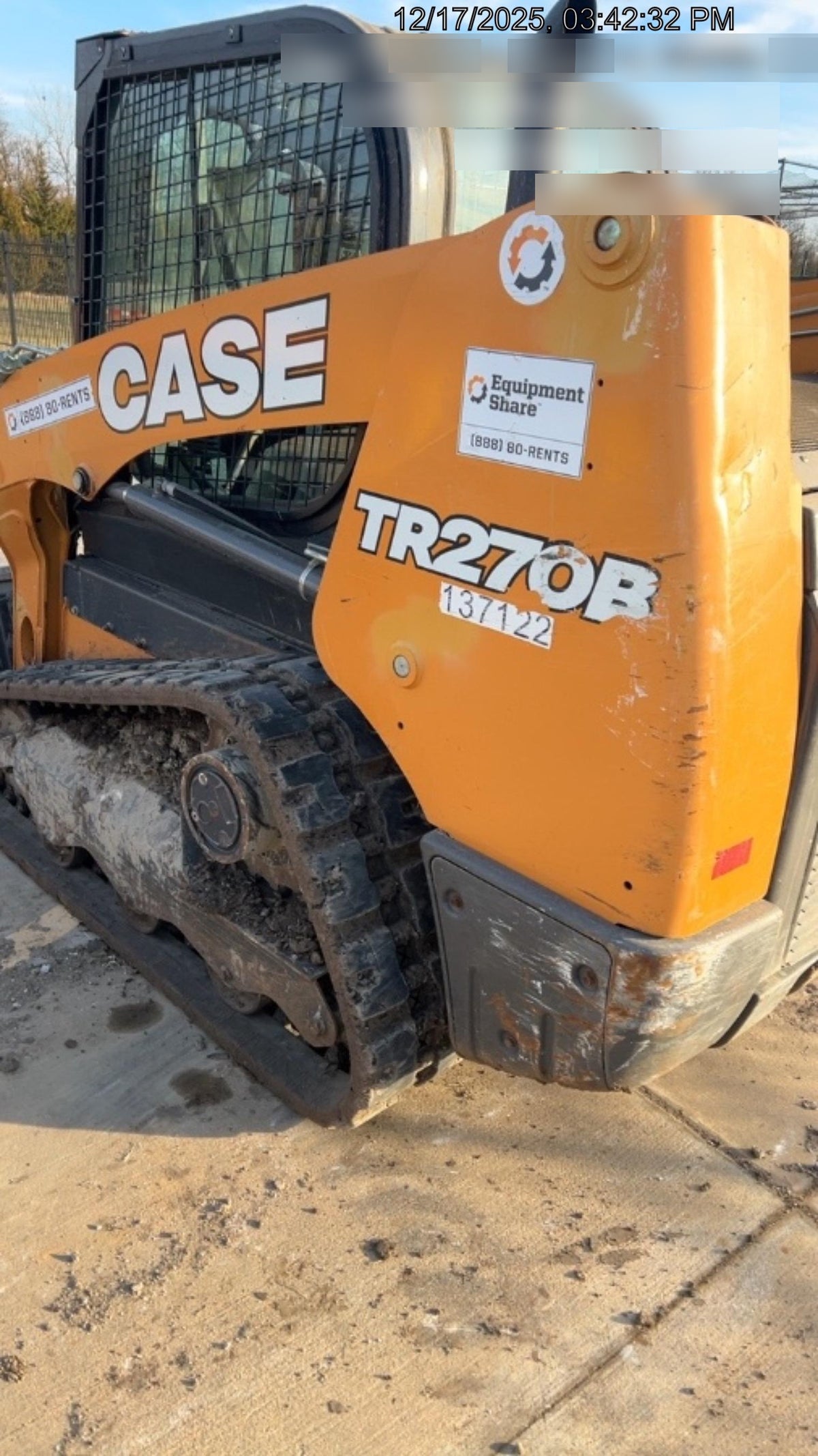 2021 CASE TR270B