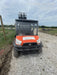 2022 Kubota RTV-X1140W-H Plastic Canopy, Windshield Acrylic Clear, LED Strobe Light, Wire Harness Kit, Back up Alarm