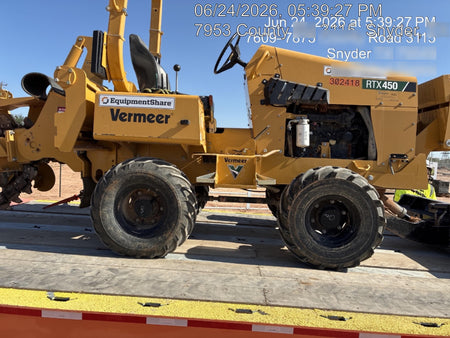 2023 VERMEER RTX450