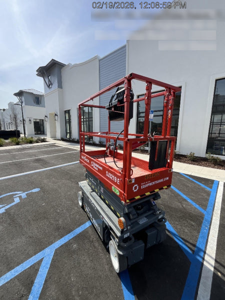 2024 Skyjack SJ3219 Electric Drive, Sld NM Tires, DBcns, RFRails, Power to Platform, T3 + Access Control