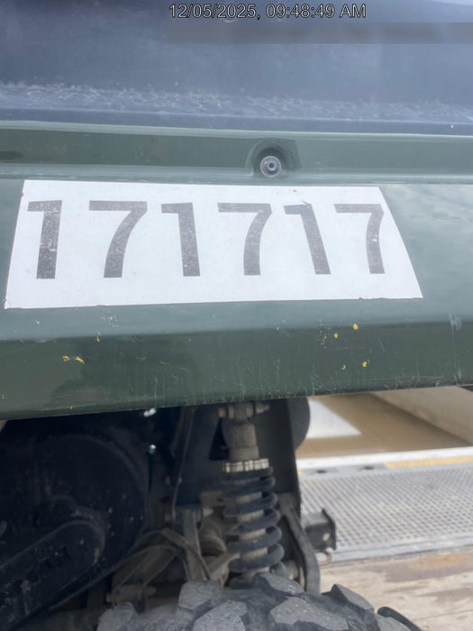 2021 Yanmar YU1000 Canopy, Steel Wheel, Poly WindShield, Beacon, Backup Alarm