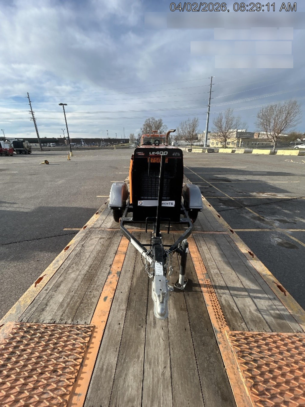 2022 Lincoln Electric LE400 Kubota V1505, Trlr, Cable Rack, Light Kit, ES Decals, T3