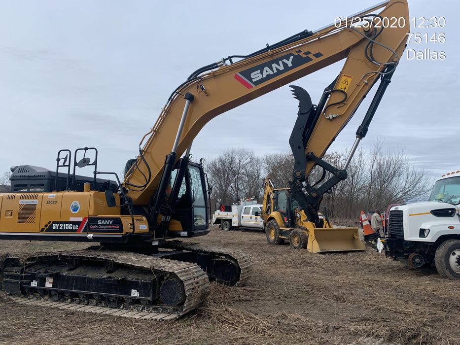 Sany SY215 SY215 Tier 4 - Cab, Hydraulic QC,  Buckets: 36" , 48" Main Pin Hydraulic Thumb