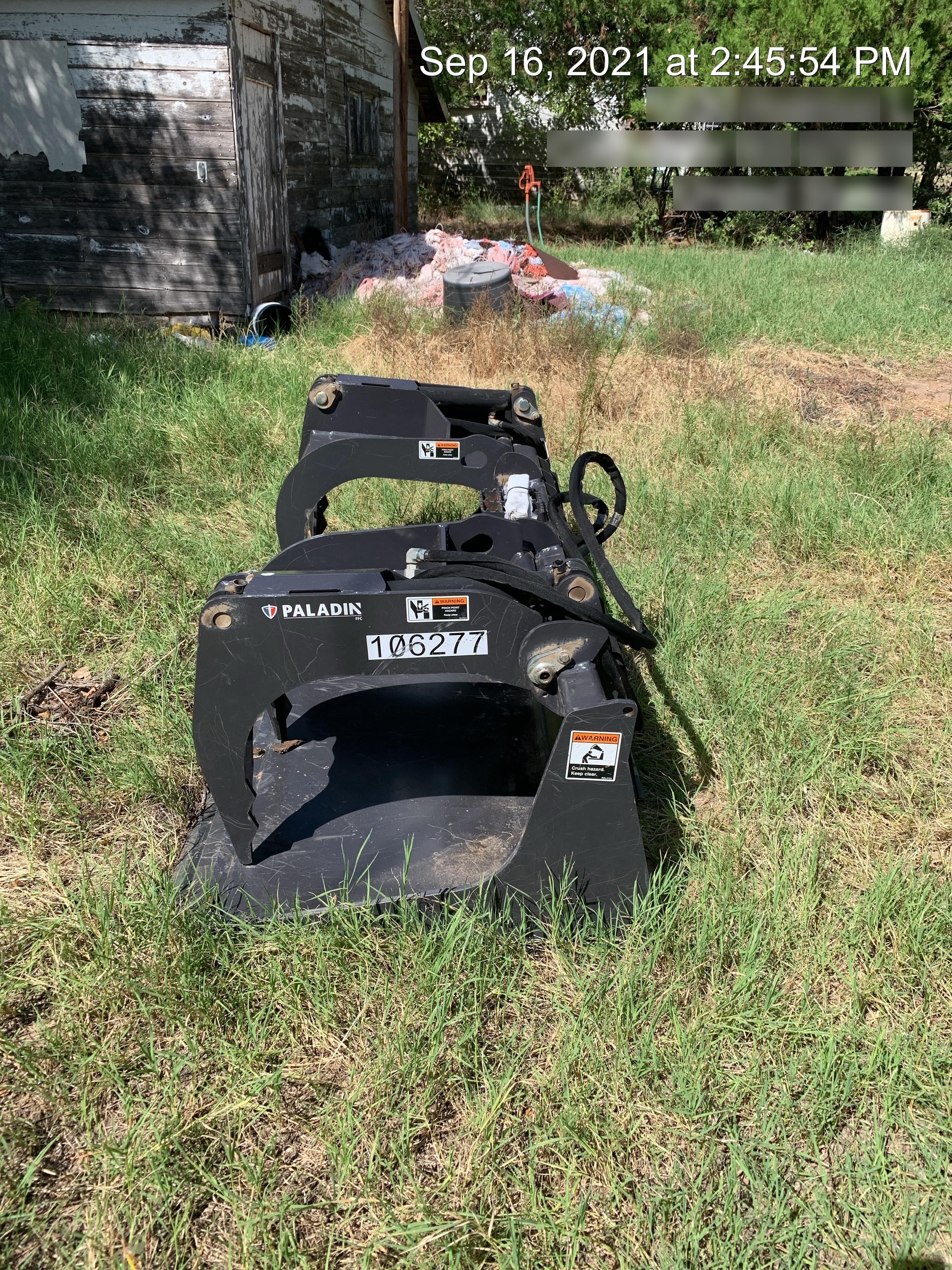 2020 PALADIN UTILITY GRAPPLE 11876-0022