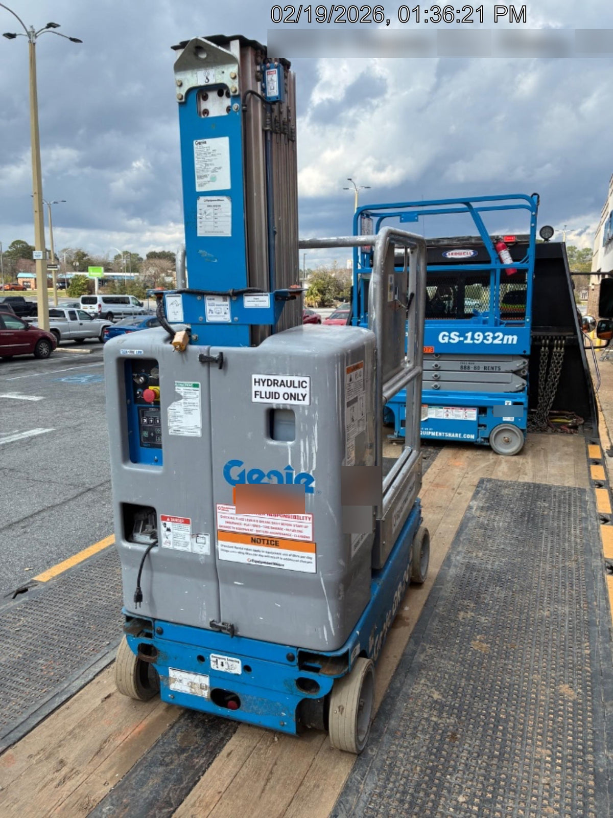 2019 GENIE GR-20