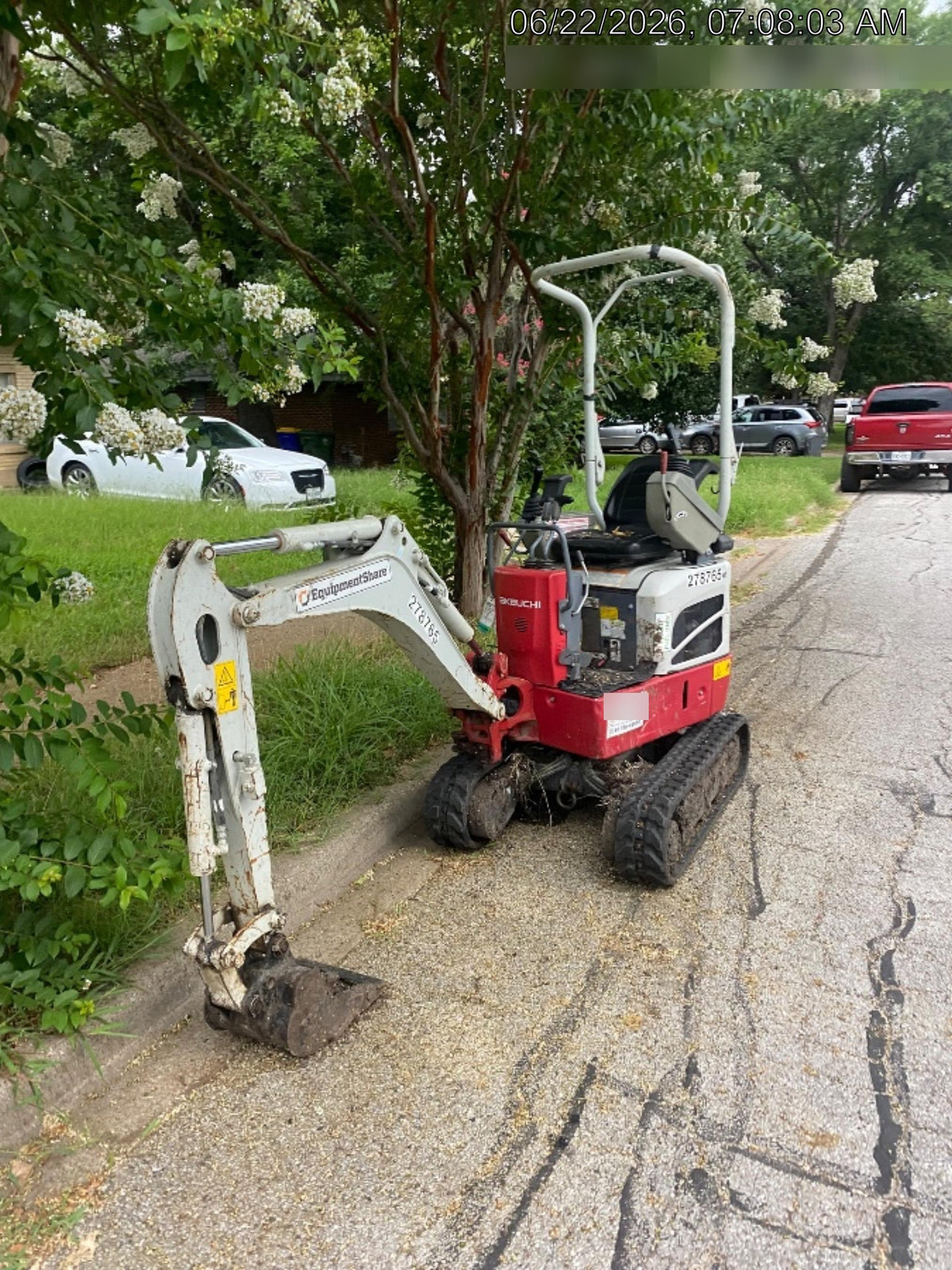 2022 TAKEUCHI TB210R