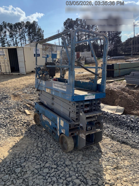 2019 Genie GS-1930 Fixed Rails with Chain Entry