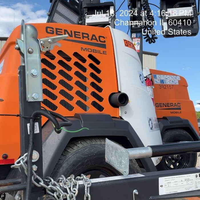 2024 Generac MLT2 Diesel, Flex Switch 120V Input, Powerzone Controller, 
(4) 320W LED Lights, 4kW Generator, 39.9 Gal Fuel Tank, 2" Ball, T3
