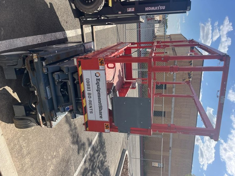 2020 Skyjack SJIII-3219 Solid NM Tires, Half height spring hinged entry gate, Dual Beacons, 800W Inverter