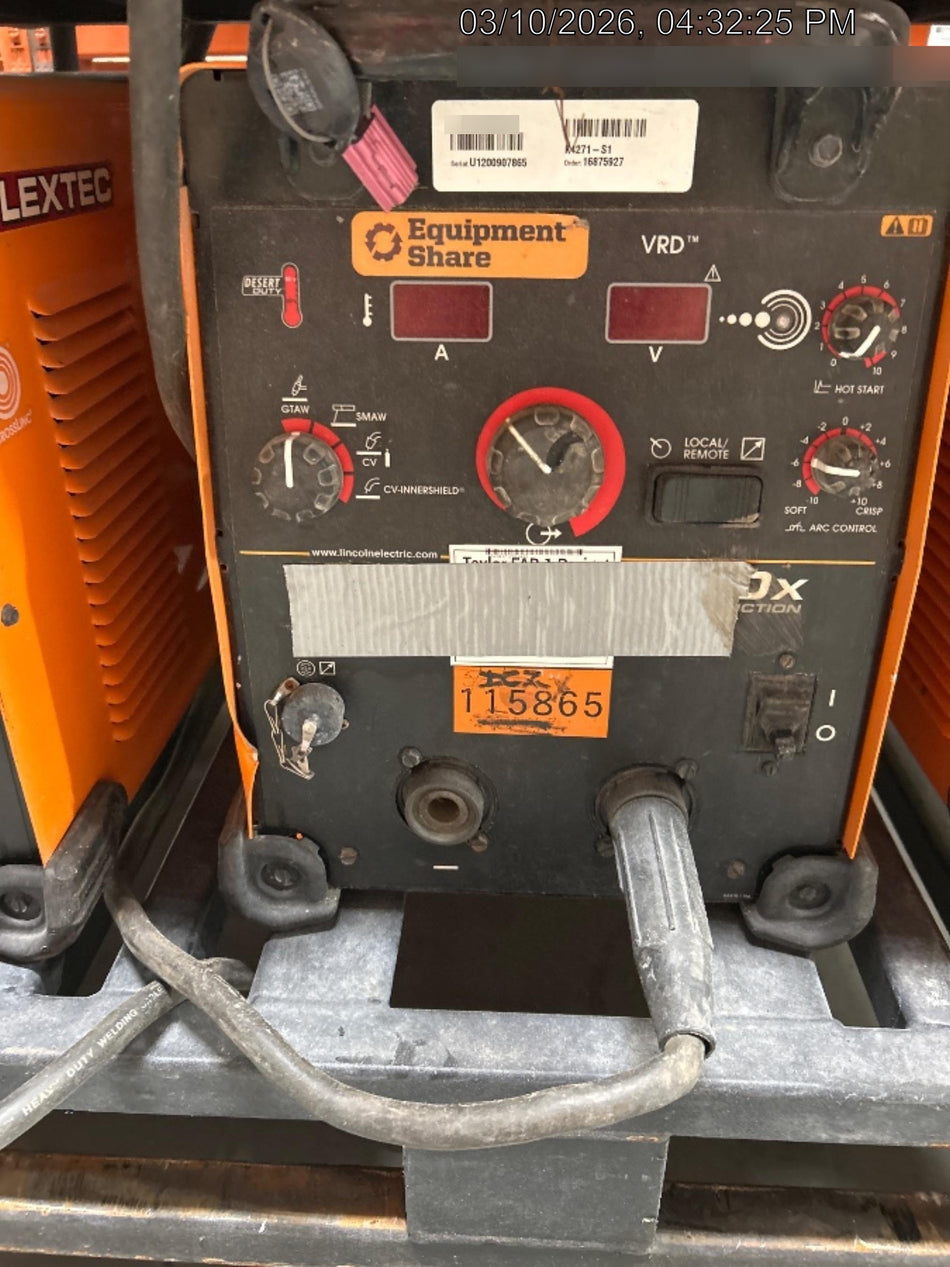 2020 LINCOLN ELECTRIC FLEXTEC 350X