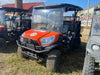 2021 Kubota RTV-X1140W-H Plastic Canopy, Windshield Acrylic Clear, LED Strobe Light, Wire Harness Kit, Back up Alarm