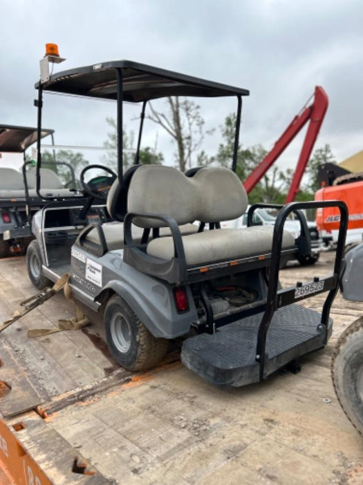 2022 Club Car CA100E Canopy, Fold down Windshield, Beacon, Back up Alarm, All-Trail Trials, HD 8 V Batteries, Trailer Hitch and Ball
