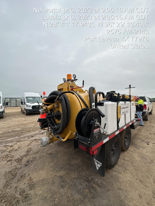 2023 Vac-Tron LP573XDT T4 Koehler Diesel Engine, 500 Gallon Debris Tank, x2 100 Gallon Water Tanks