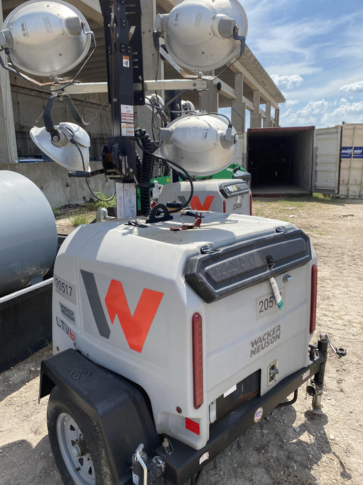 2018 Wacker Neuson LTV6L-MH Wacker Neuson LTV6L Mobile Light Tower w/Fuel Level Sensor Installed