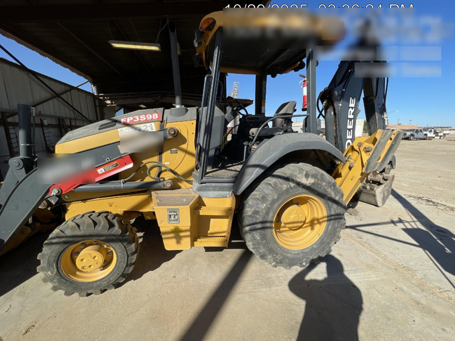 2020 John Deere 310LEP - Extendable Stick Canopy, 4WD, Extendable Stick, Pilot Controls, 2 Way Hydraulics, TAG Manual QC