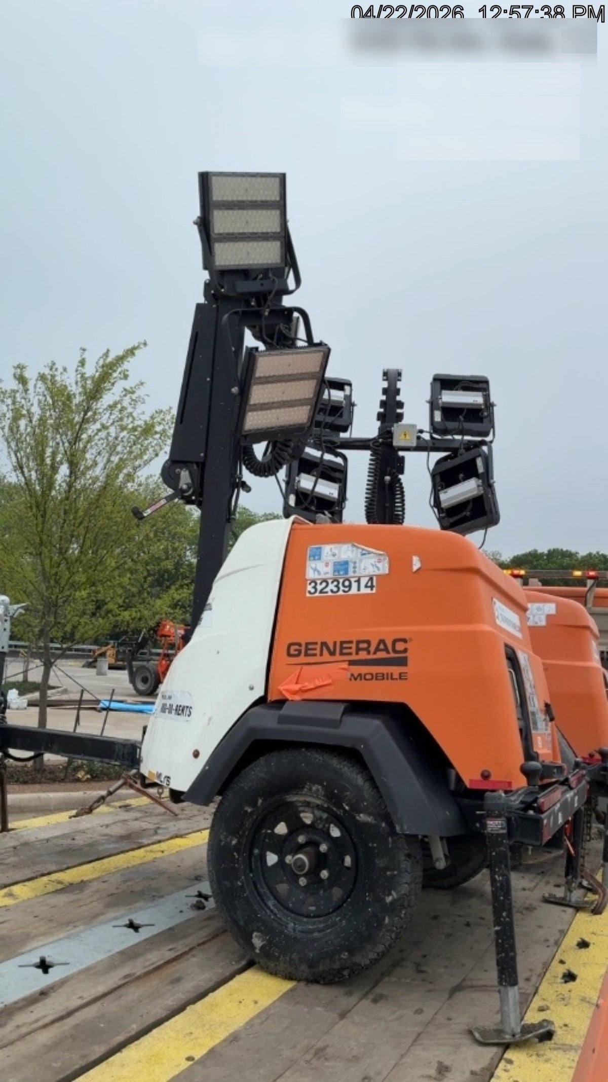 2023 Generac MLT2 Diesel, Flex Switch 120V Input, Powerzone Controller, (4) 320W LED Lights, 4kW Generator, 39.9 Gal Fuel Tank, 2" Ball, T3
