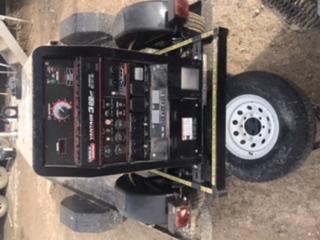 2019 Lincoln Electric Vantage 322 Ready-Pak 3, Two Wheel Trailer, Fender and Light Kit, Cable Rack