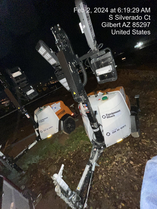 2023 Generac MLT2 Diesel, Flex Switch 120V Input, Powerzone Controller, (4) 320W LED Lights, 4kW Generator, 39.9 Gal Fuel Tank, 2" Ball, T3