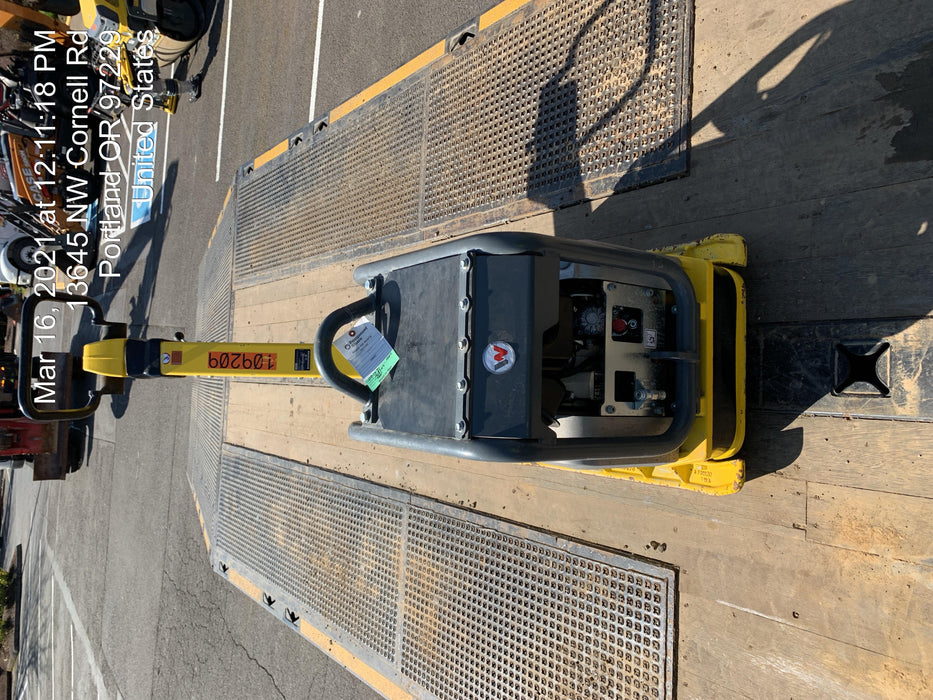 2020 Wacker Neuson DPU4545HEH Reversible Plate Compactor, Diesel