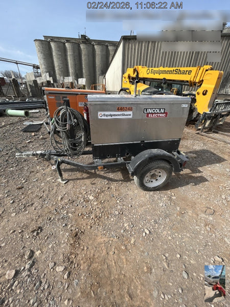2024 Lincoln Electric LE400 Kubota V1505, Trlr, Cable Rack, Light Kit, ES Decals, T3