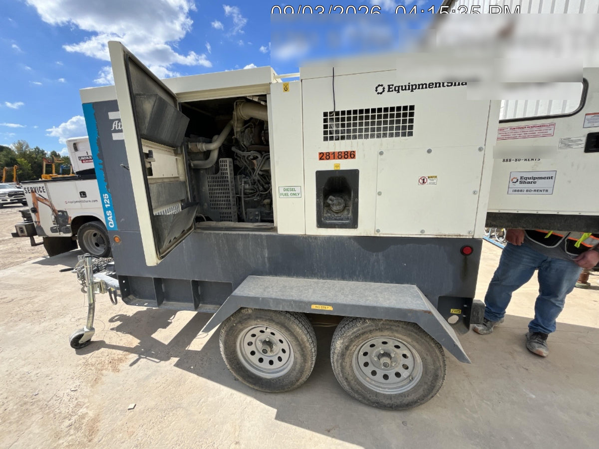 2022 ATLAS COPCO QAS 125
