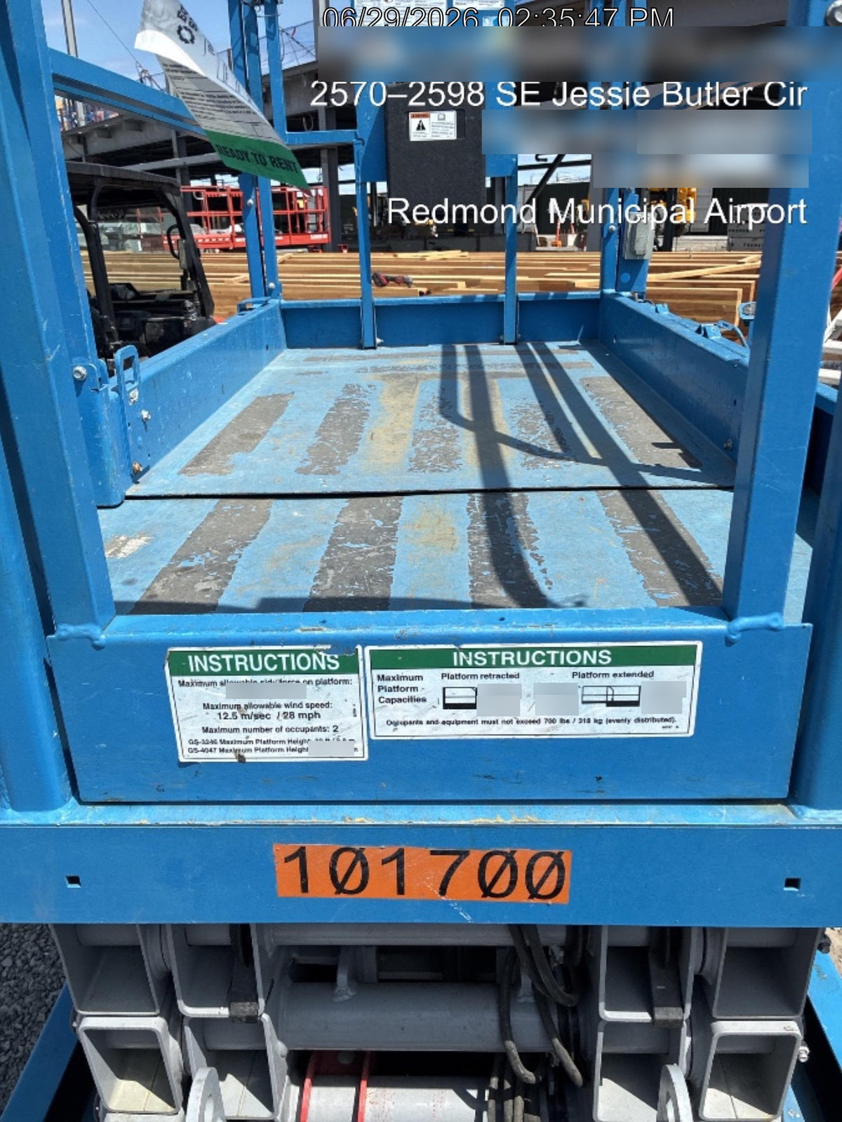 2020 GENIE GS-3246