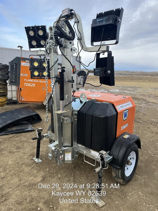 2024 Wanco WLTT-4MM4K Diesel, Deep Sea Controller, Shore Power Plug, Auto Start, (4) 350W LED Floodlights, 4kW Generator, 60 Gal Fuel Tank, 2" Ball, T3