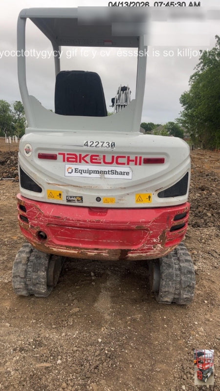 2024 TAKEUCHI TB235-2R