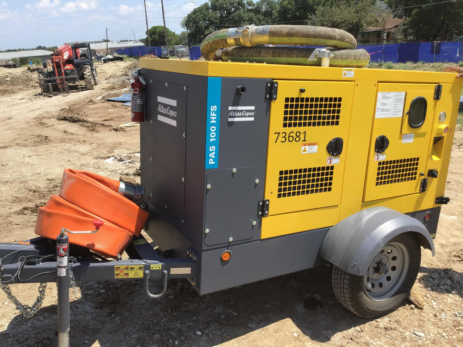 2020 ATLAS COPCO PAS 100 HF CS Enclosed