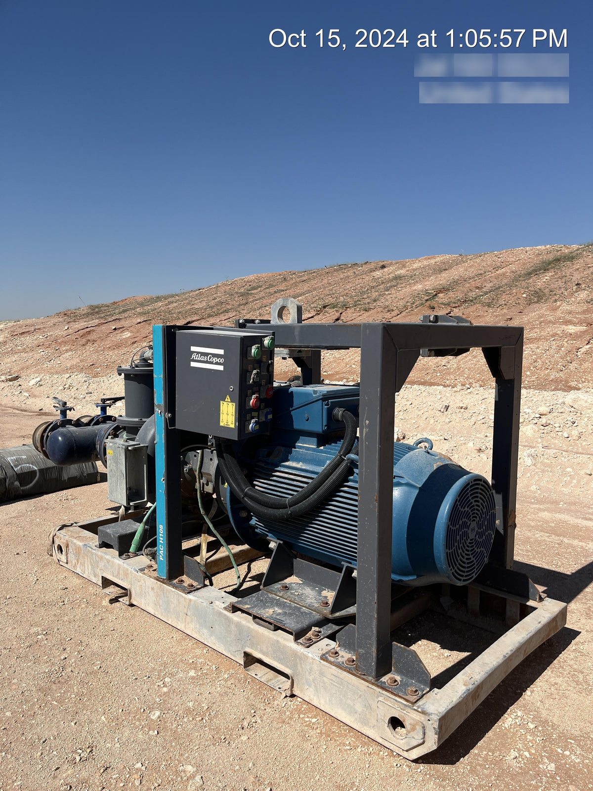 2023 ATLAS COPCO PAC H108 E