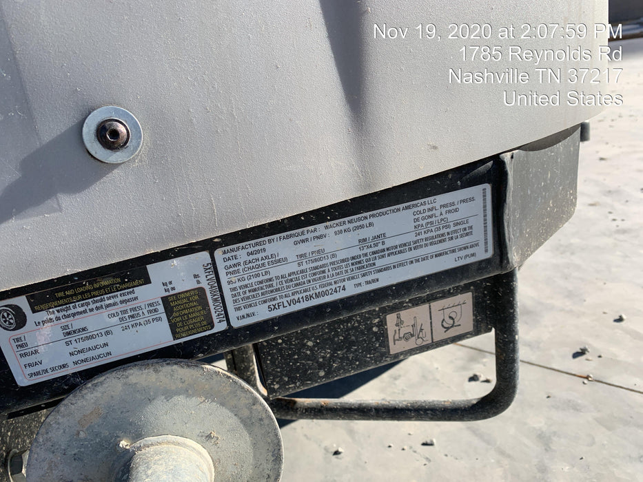 2019 Wacker Neuson LTV6L Standard